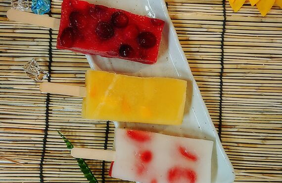 美味しい！溶けない！？シャリぷる食感のくずアイス☆ユビキタス・ペリー☆